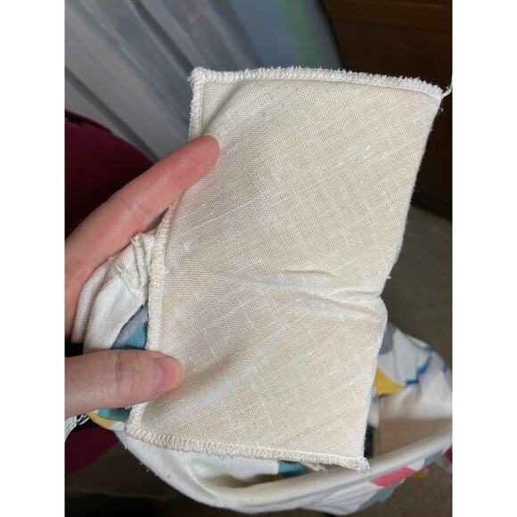 Dress Windowpane plaid shirt dress red blue yellow - Picture 10 of 16